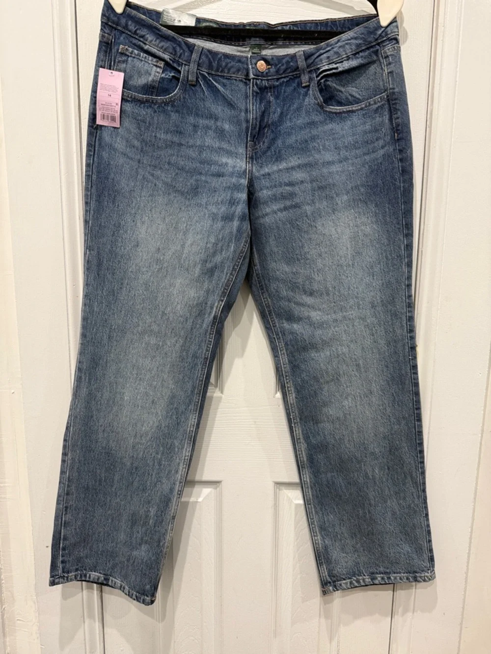 Women's Mid-Rise EasyRigid Jeans - Universal Thread - Picture 3 of 7